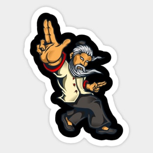 Quad Fang Finger Style Sticker